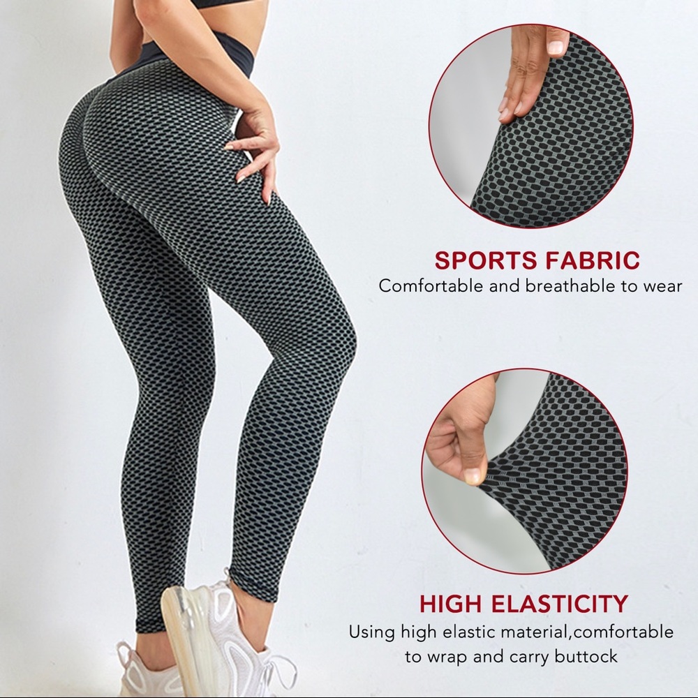 RAINBEAN TIK Tok Leggings Women Butt Lifting Workout